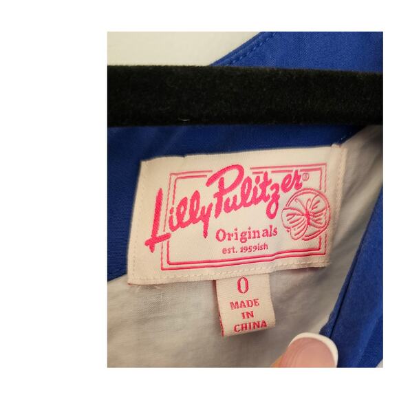 Lilly Pulitzer Originals Stuffed Shells Mini Sheath Lined Dress, White tag, Sz 0 - Picture 9 of 9